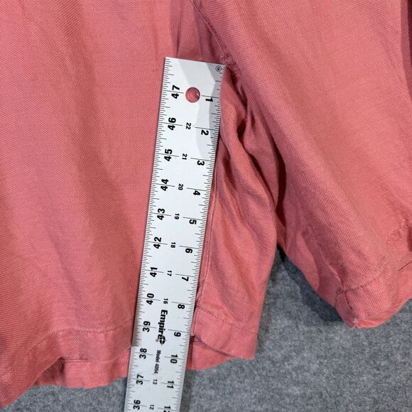 Tommy Bahama Men's Salmon Linen & Tencel Blend Relaxed Fit Shorts Size 40 - Picture 11 of 13